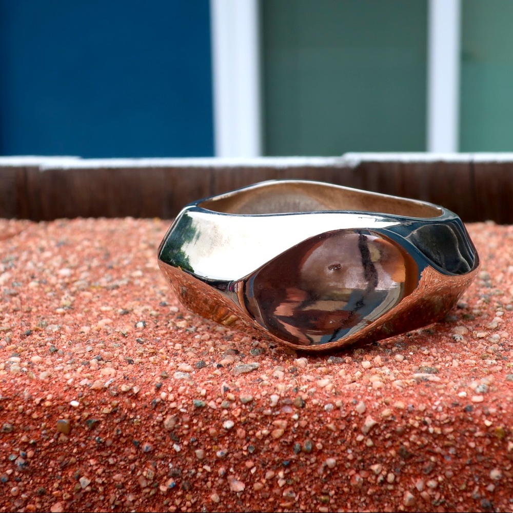 Real Silver bracelet cuff